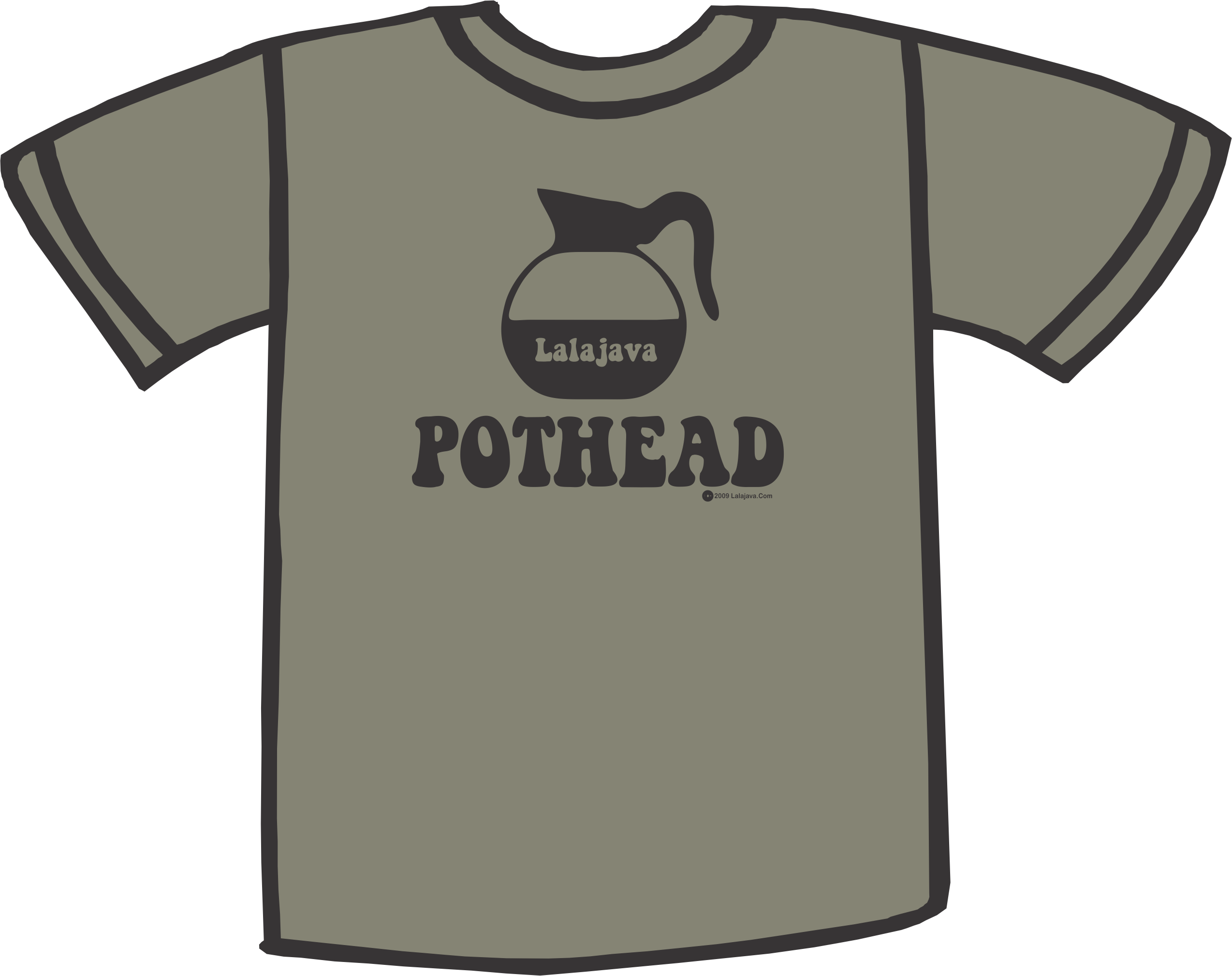 pothead coffee shirt Lalajava T-Shirt Pothead – Lalajava Coffee