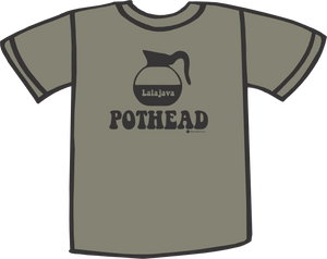 pothead shop Lalajava T-Shirt Pothead – Lalajava Coffee