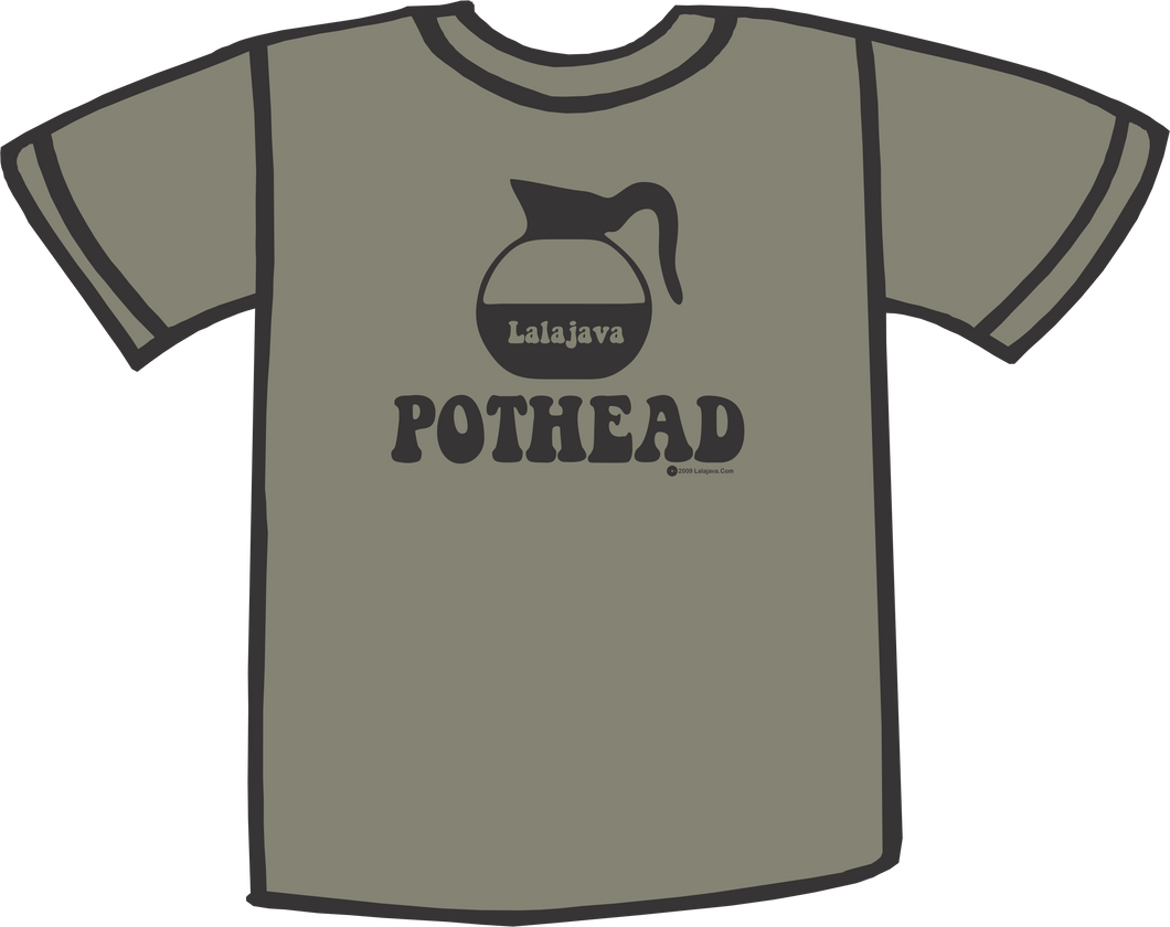 pothead t shirt Lalajava T-Shirt Pothead – Lalajava Coffee